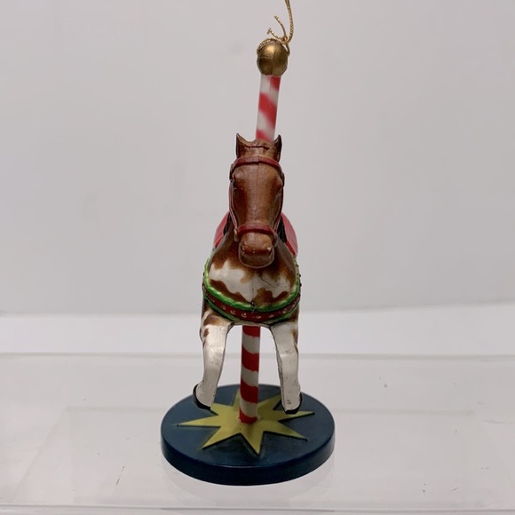 Carousel horse ornament Enesco 1983 - Picture 5 of 11